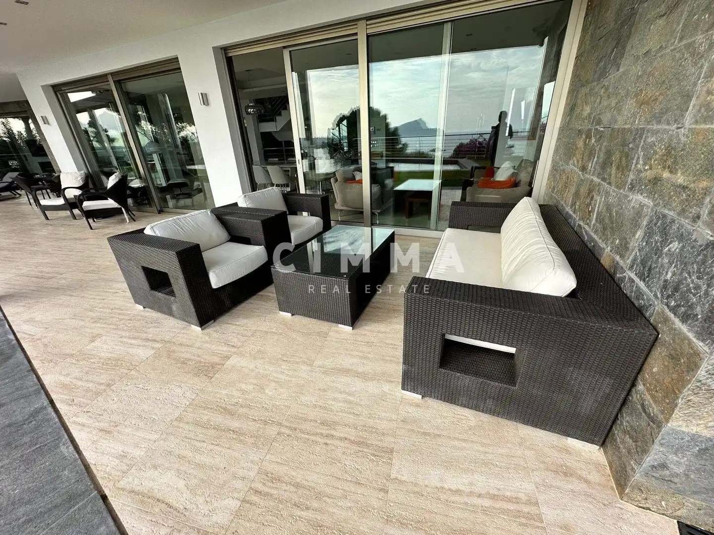 Terraza de Casa o chalet en venta en Altea con Aire acondicionado, Calefacción y Jardín privado