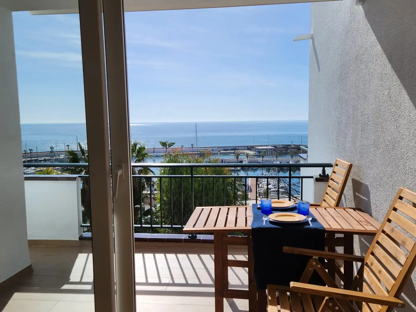 Terrasse von Wohnung zur Miete in Sitges mit Klimaanlage, Privatgarten und Terrasse