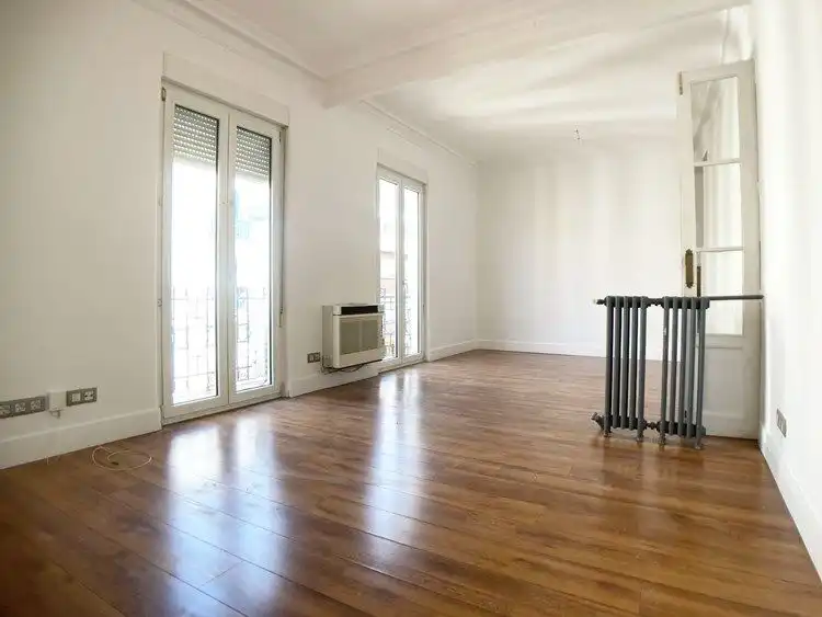 Sala de estar de Piso de alquiler en Madrid con Aire acondicionado, Calefacción y Parquet