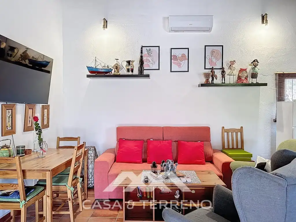 Living room of Country homes for sale in El Borge  with Air Conditioner and Swimming Pool