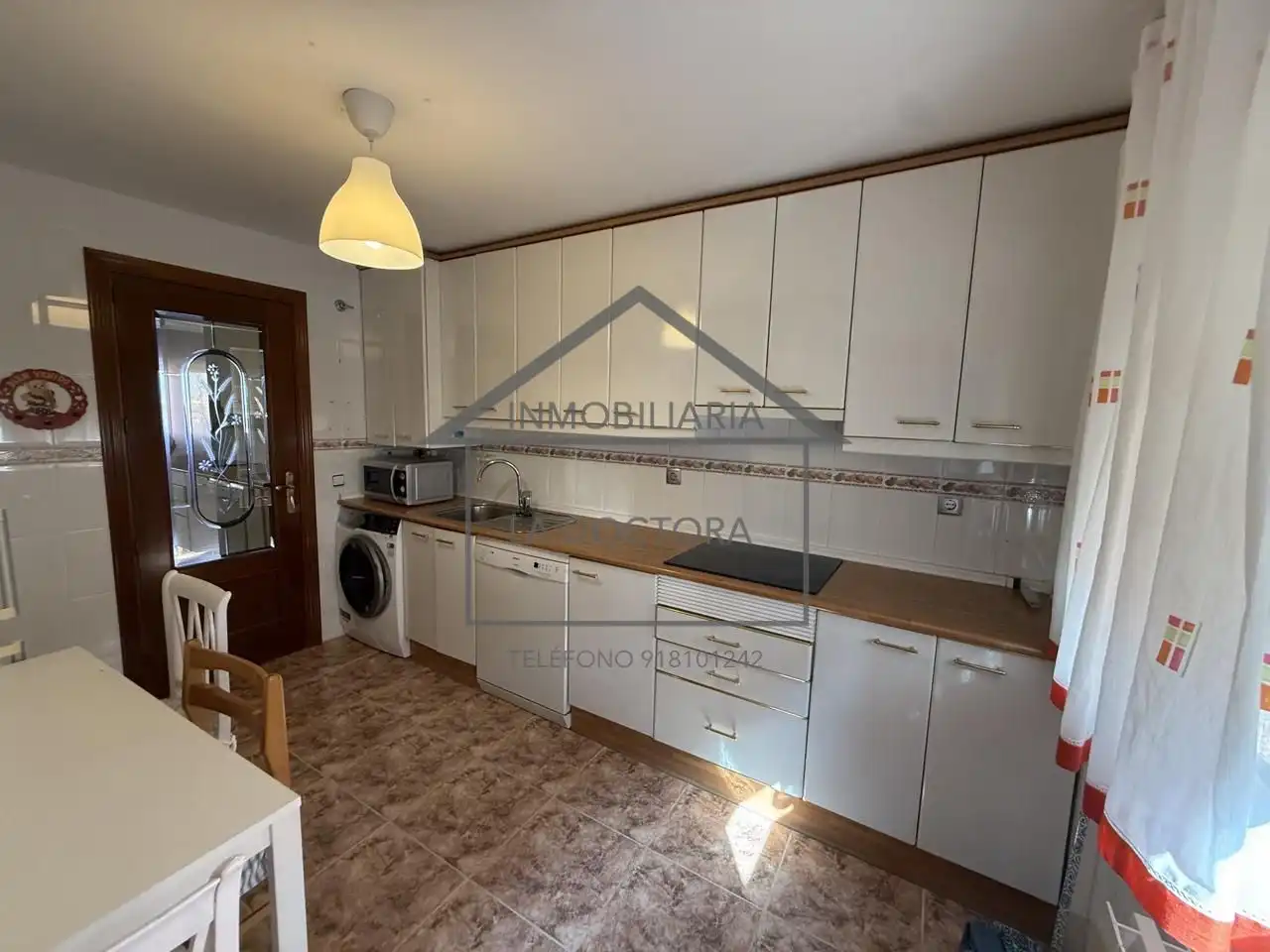 Küche von Wohnung zur Miete in Móstoles mit Heizung, Parkett und Terrasse