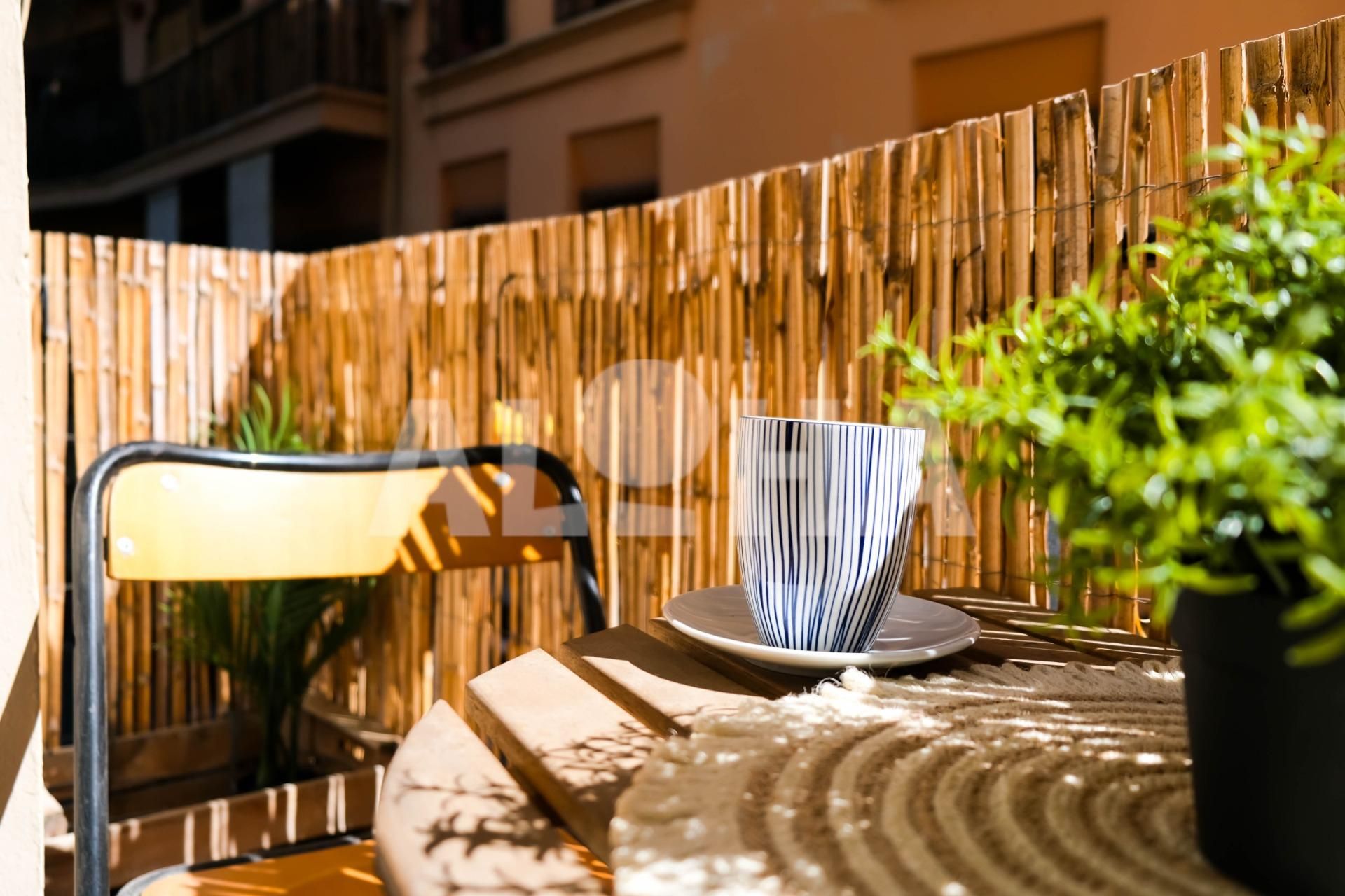 Terrassa de Apartament de lloguer en  Valencia Capital amb Aire condicionat, Terrassa i Balcó