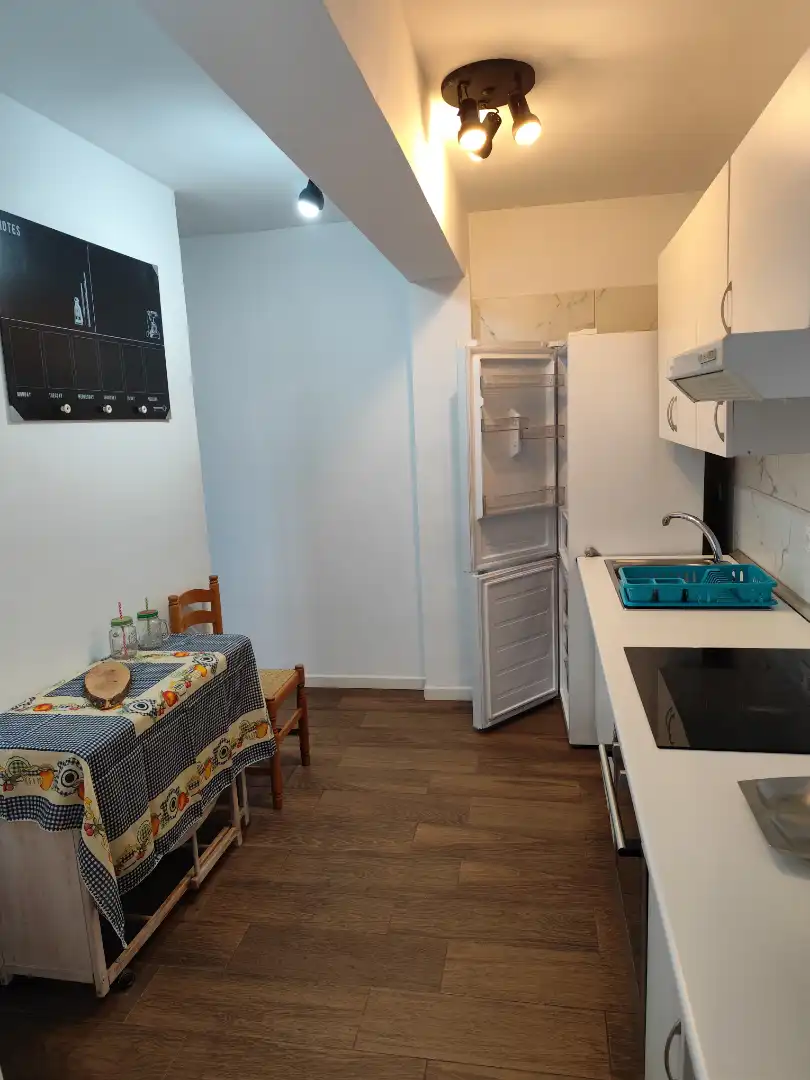 Cuina de Àtic de lloguer en Alicante / Alacant amb Aire condicionat, Parquet i Terrassa