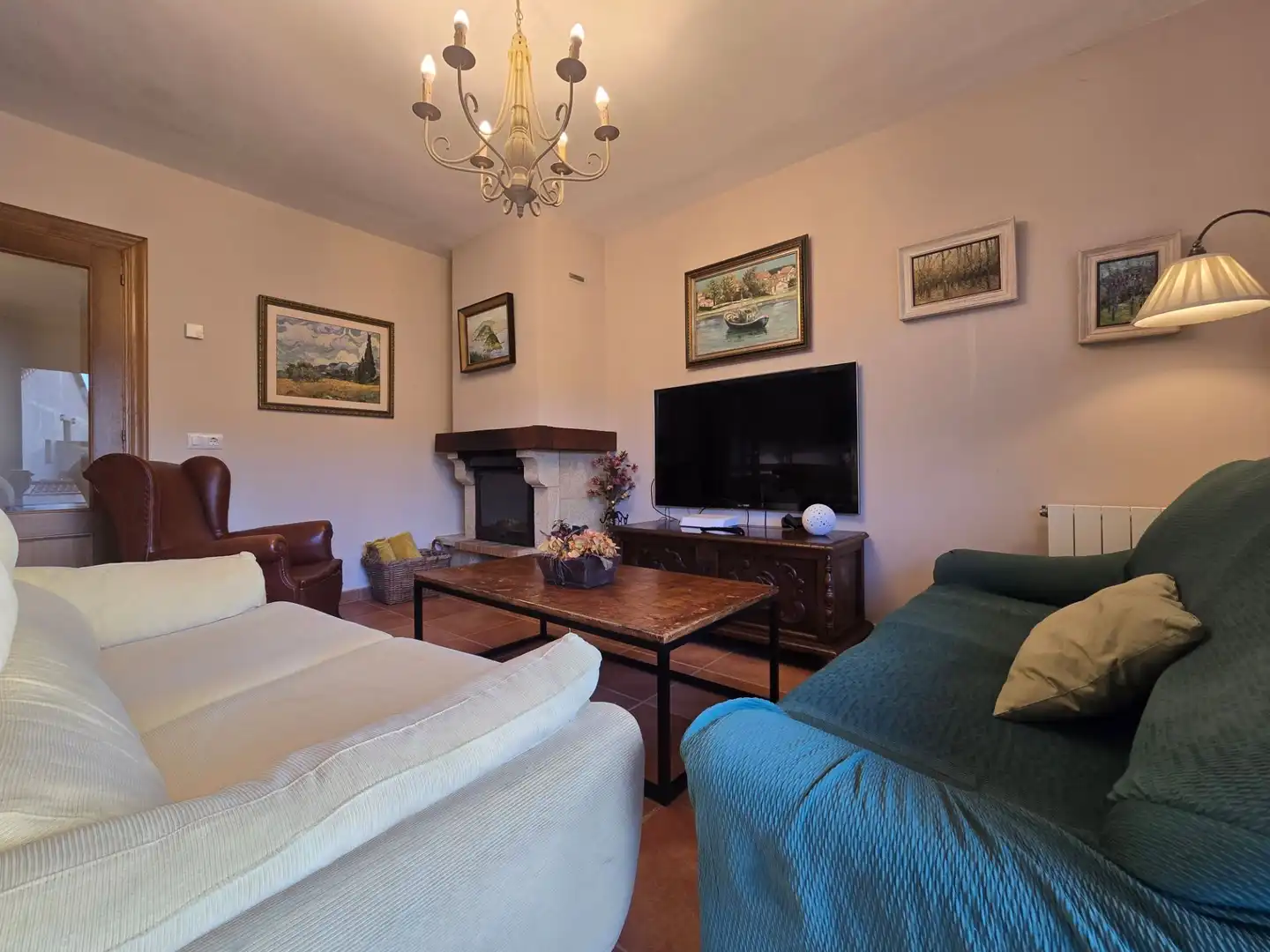 Sala de estar de Casa o chalet en venta en Llanes con Calefacción y Terraza