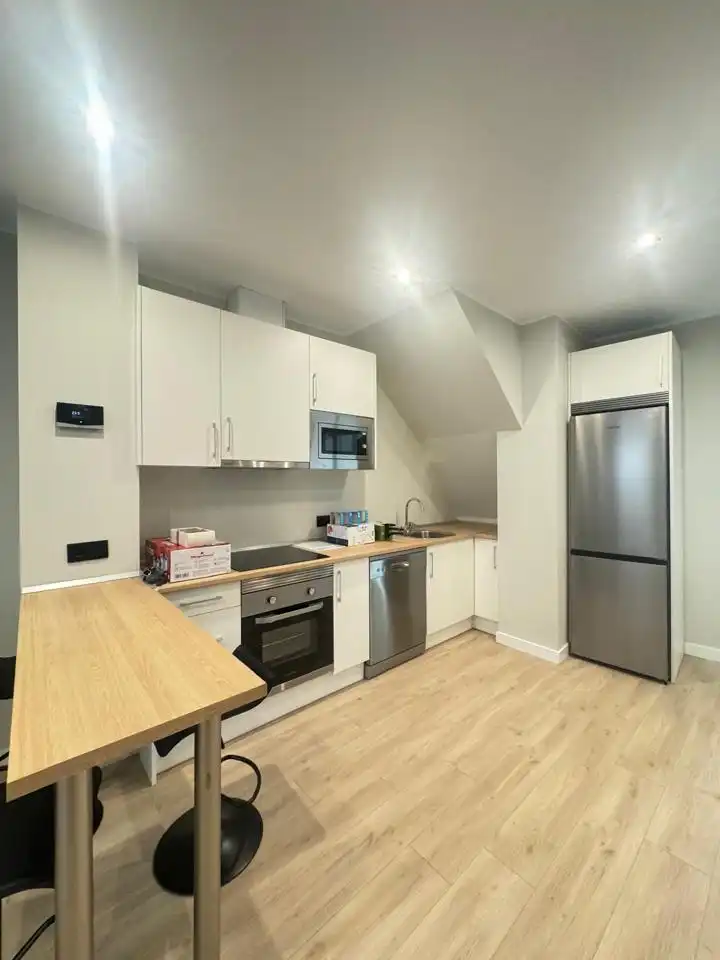 Cocina de Planta baja de alquiler en Segovia con Calefacción, Terraza y Amueblado