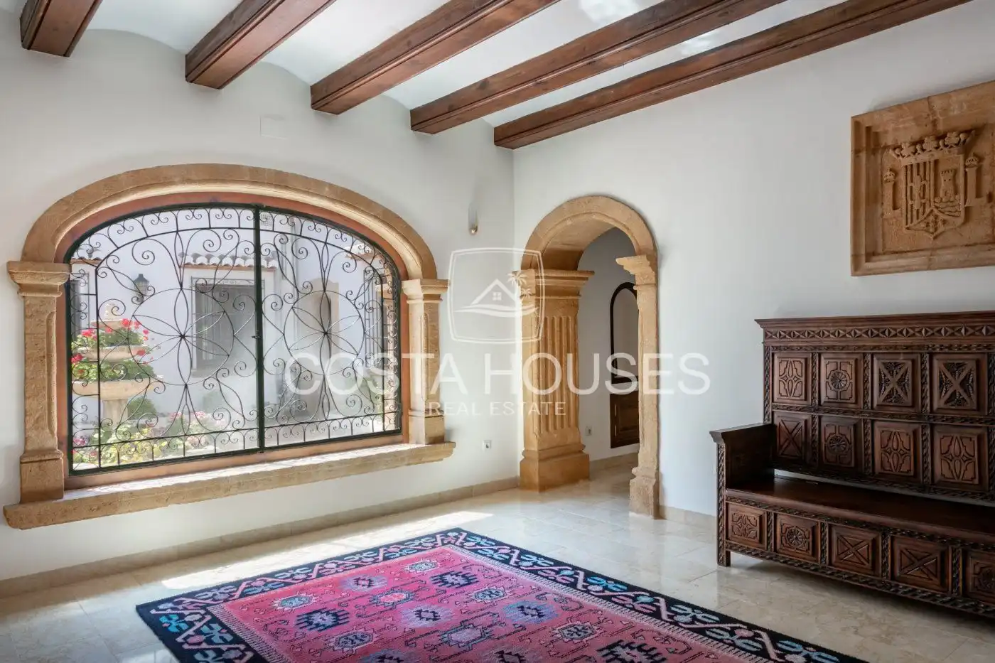 Living room of Houses for sale in Jávea / Xàbia  with Air Conditioner, Private garden and Terrace