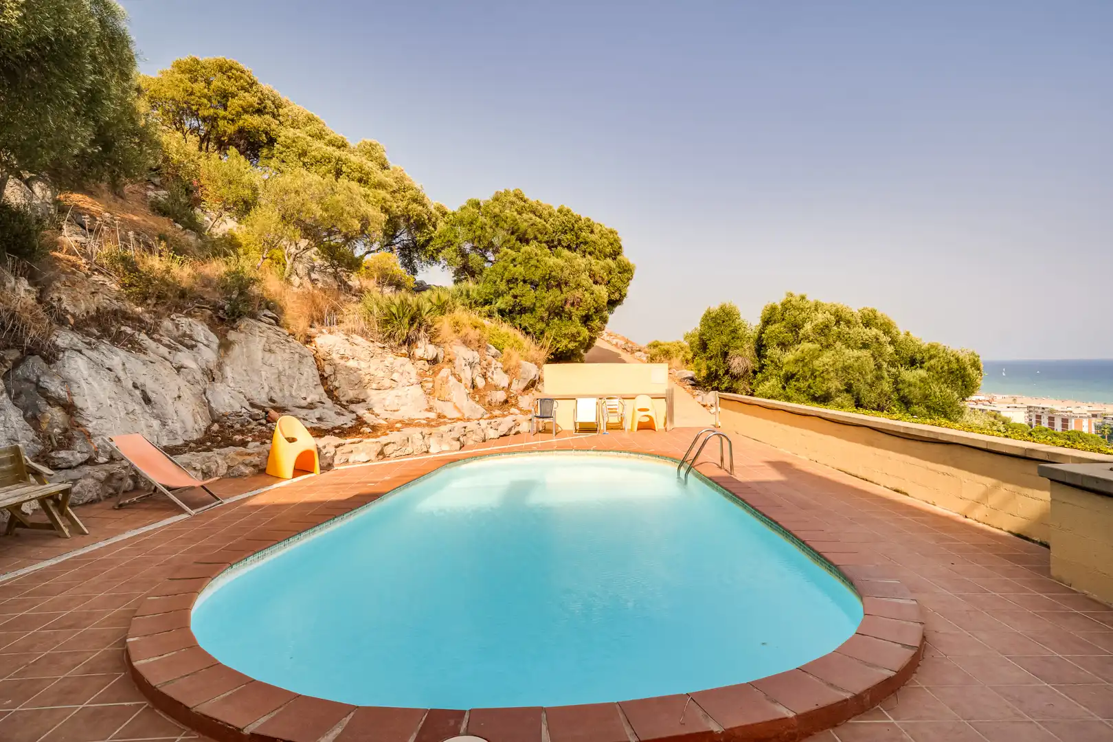 Swimming pool of Flat for sale in Sitges  with Heating, Terrace and Storage room