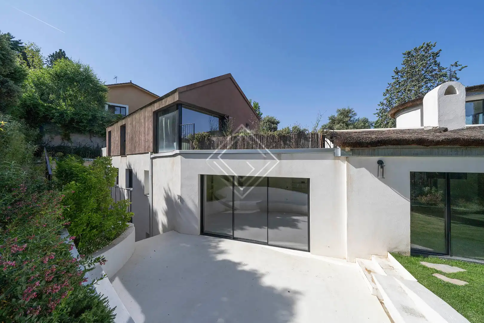 Vista exterior de Casa o chalet de alquiler en Madrid con Aire acondicionado, Jardín privado y Terraza