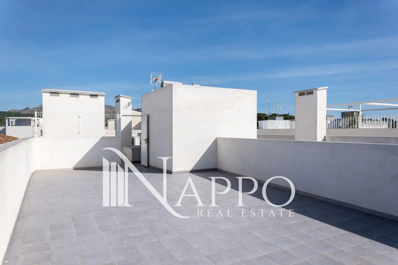 Terraza de Dúplex de alquiler en Alcúdia con Aire acondicionado, Calefacción y Terraza