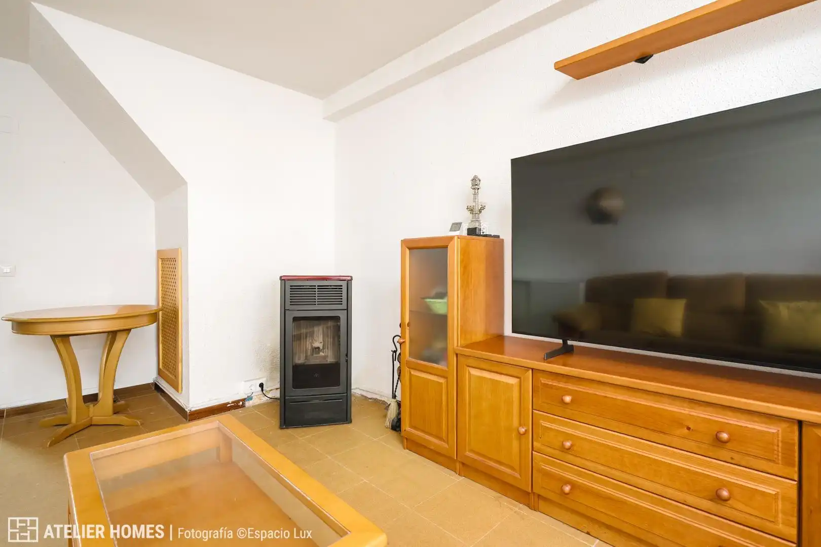 Sala de estar de Dúplex en venta en Castiello de Jaca, Huesca