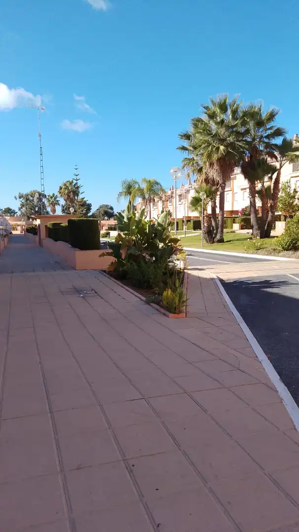 Vista exterior de Dúplex en venda en Islantilla amb Jardí privat, Terrassa i Traster