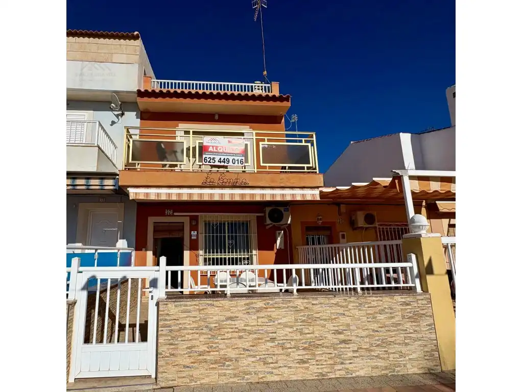Vista exterior de Casa o chalet de alquiler en Mazarrón con Terraza, Amueblado y Horno