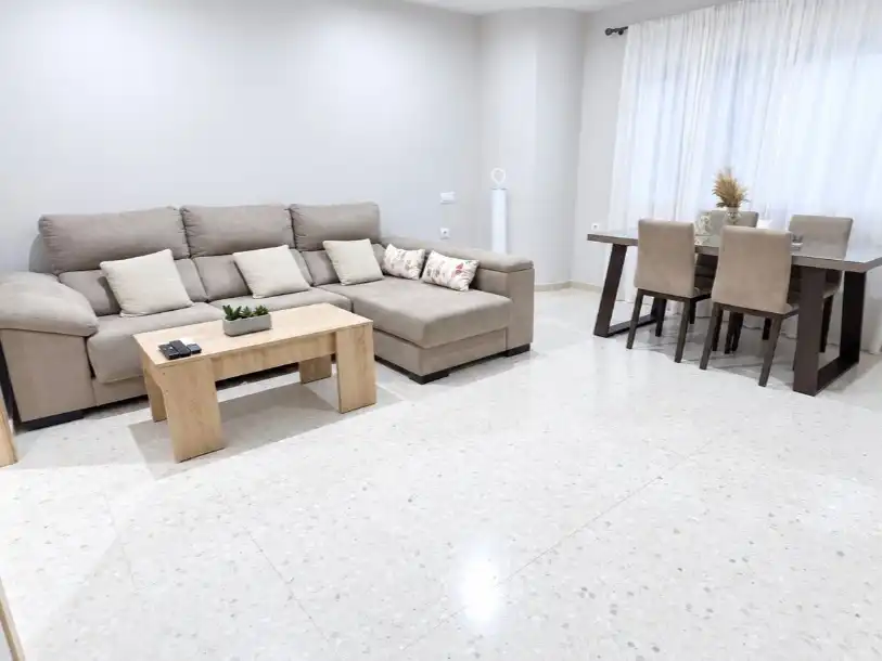 Sala de estar de Piso en venta en Barbate con Terraza y Balcón