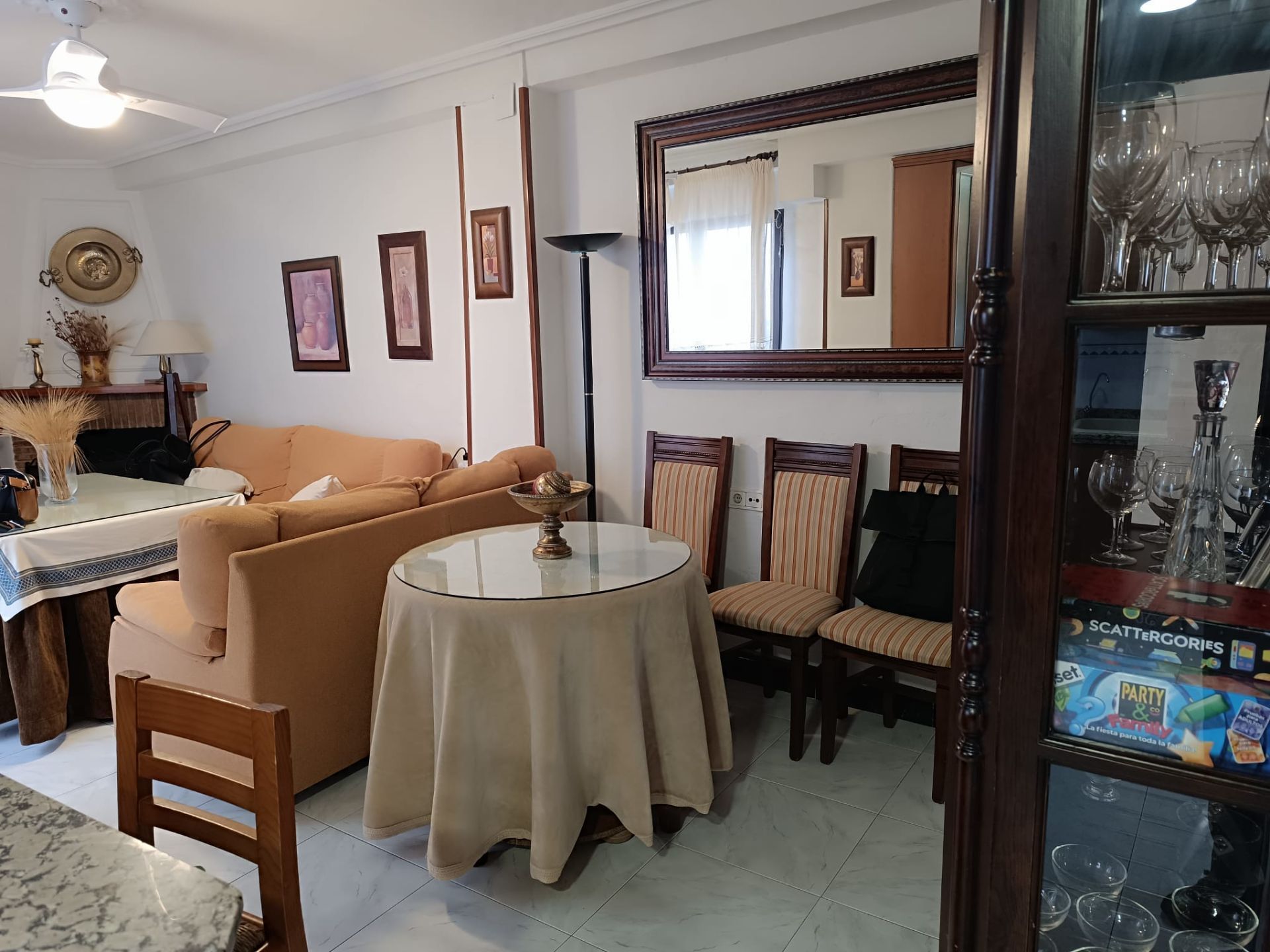 Sala de estar de Casa o chalet en venta en Baena con Aire acondicionado