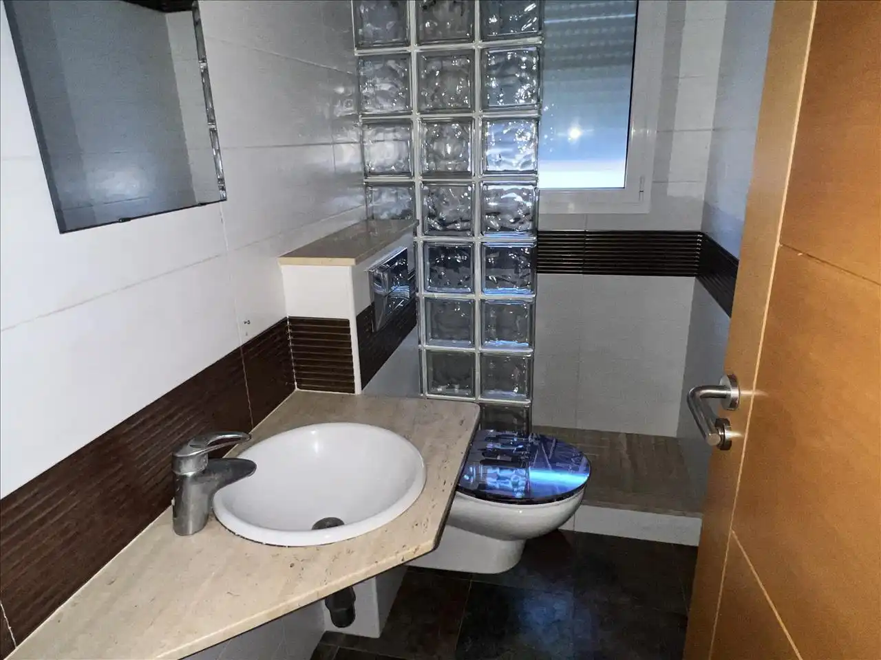 Baño de Apartamento en venta en Lloret de Mar con Aire acondicionado, Calefacción y Jardín privado