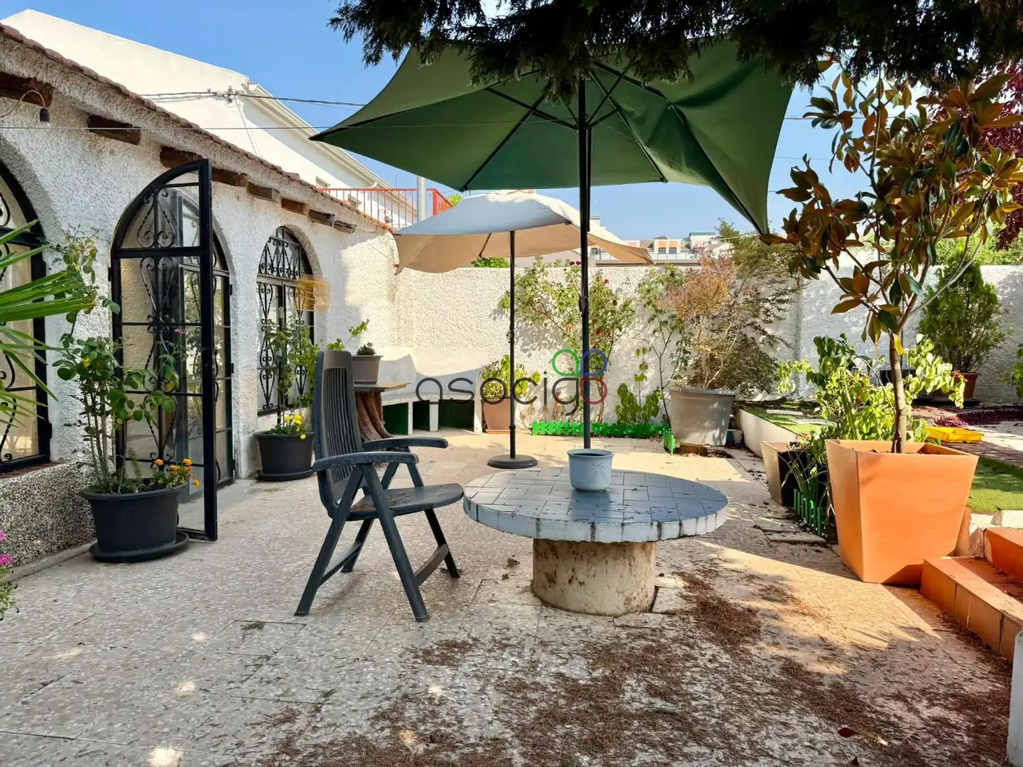 Terrassa de Casa o xalet en venda en Alovera amb Calefacció, Jardí privat i Terrassa