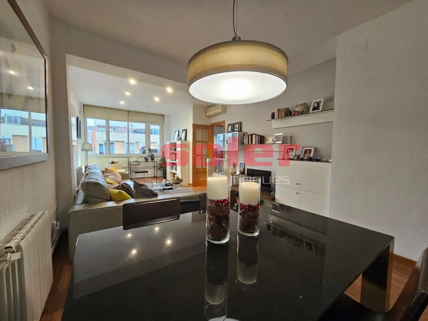Sala de estar de Piso en venta en Barcelona con Aire acondicionado y Calefacción