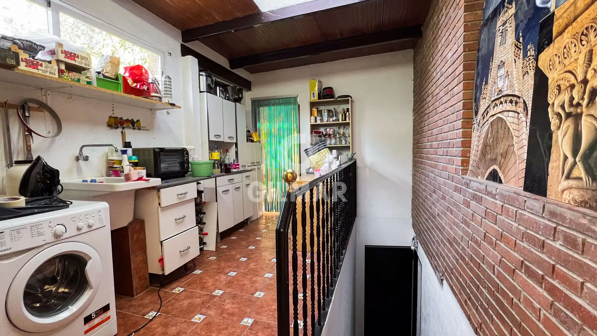 Cocina de Casa adosada en venta en Collado Mediano con Calefacción, Jardín privado y Piscina