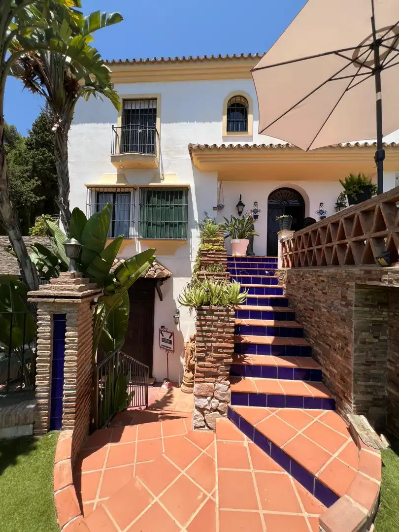 Exterior view of Houses for sale in Málaga  with Air Conditioner, Heating and Private garden