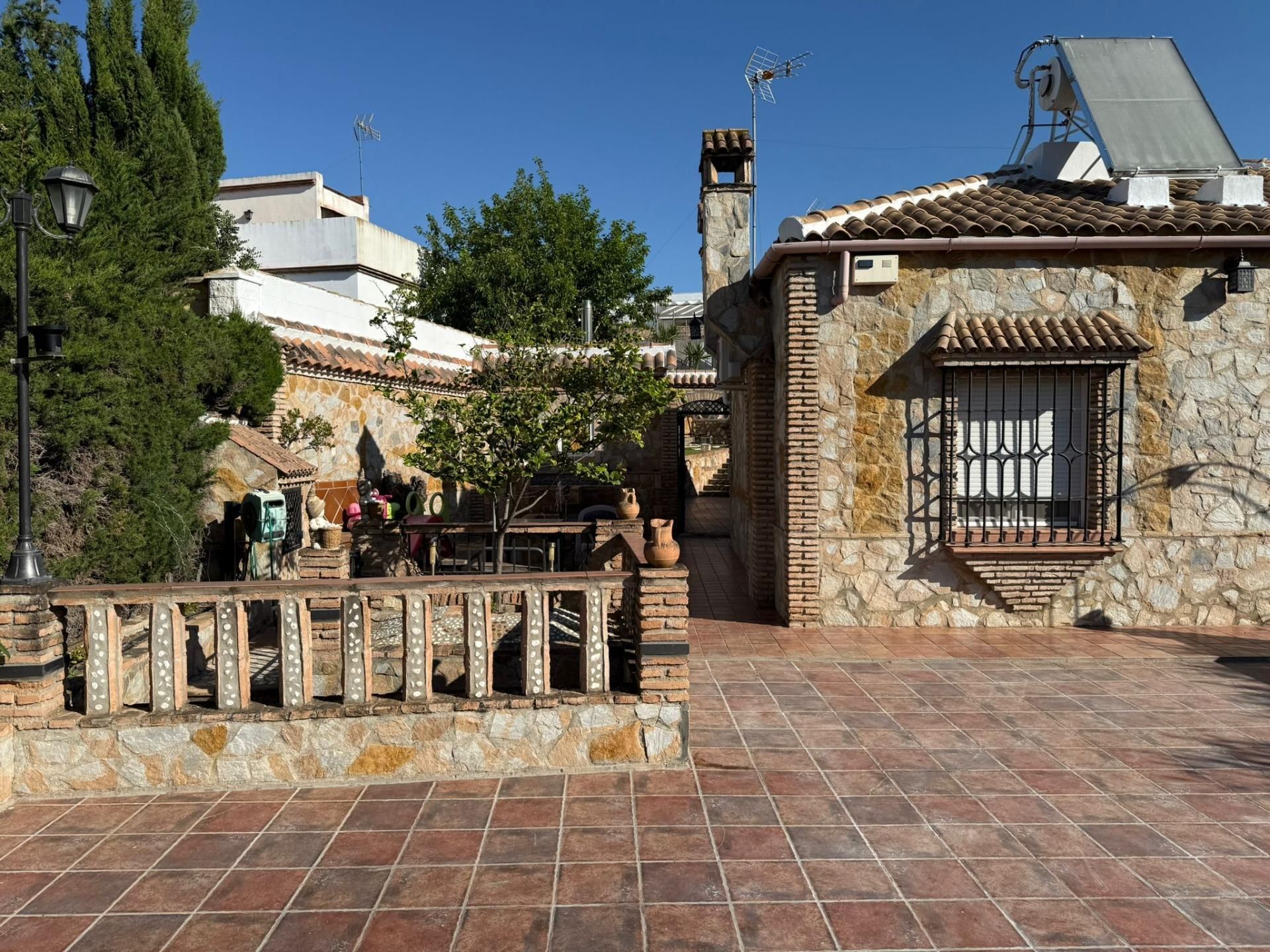 Exterior view of House or chalet for sale in Écija  with Air Conditioner, Heating and Private garden