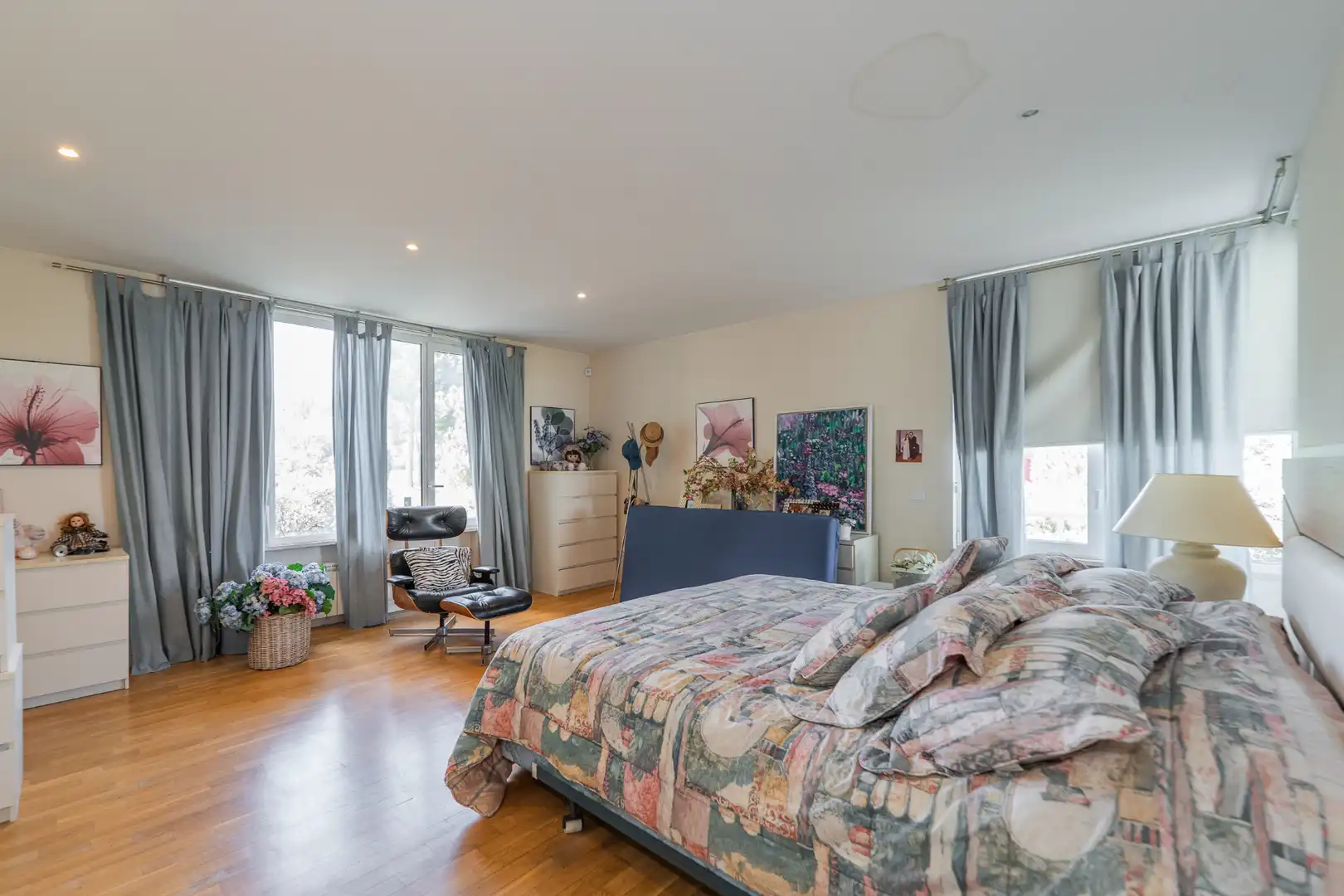 Bedroom of Houses for sale in Ciudalcampo  with Air Conditioner, Heating and Private garden