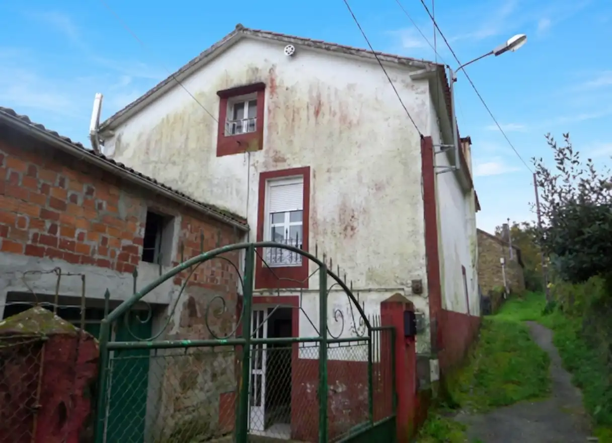 Exterior view of Houses for sale in Outes, A Coruña