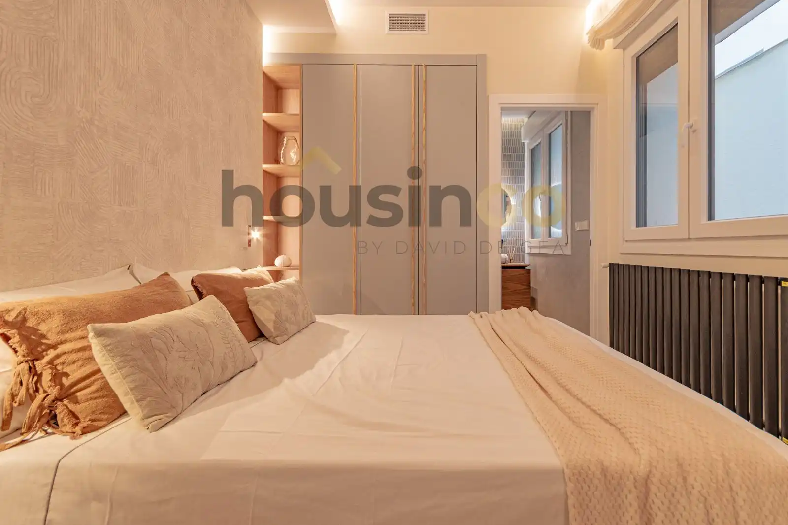 Schlafzimmer von Wohnung zum Verkauf in Barrio de Salamanca