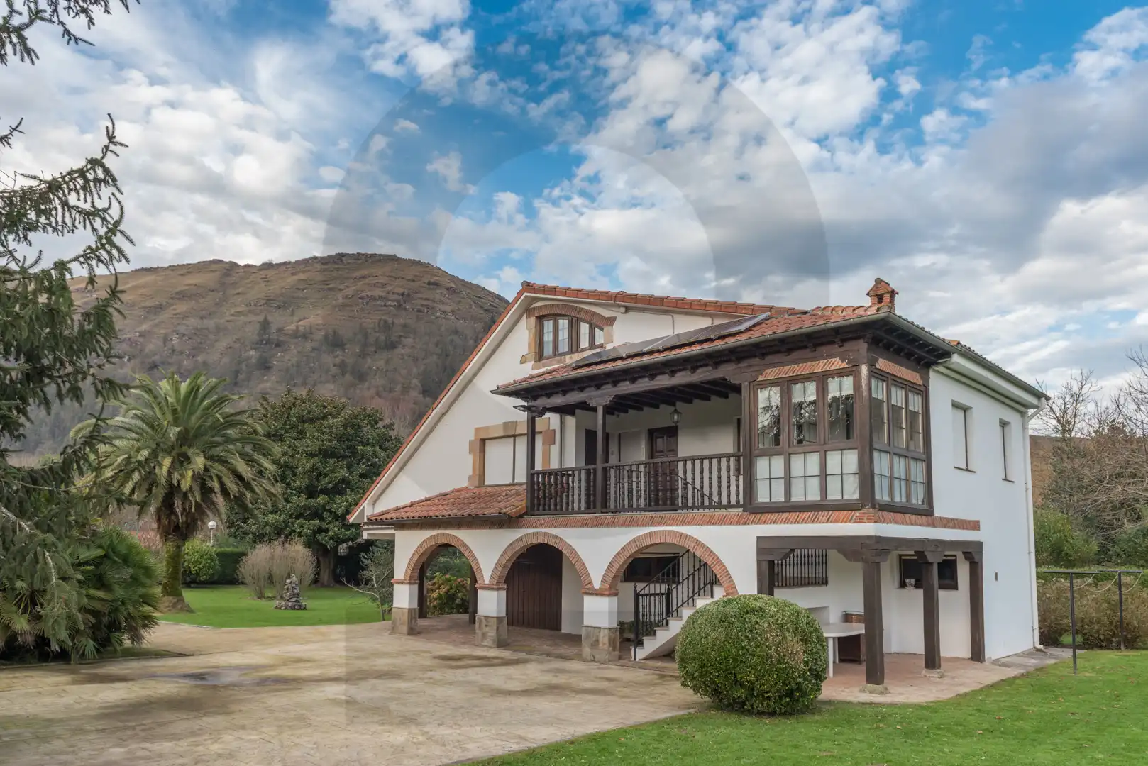 Vista exterior de Casa o chalet en venta en Ruente con Calefacción, Jardín privado y Parquet