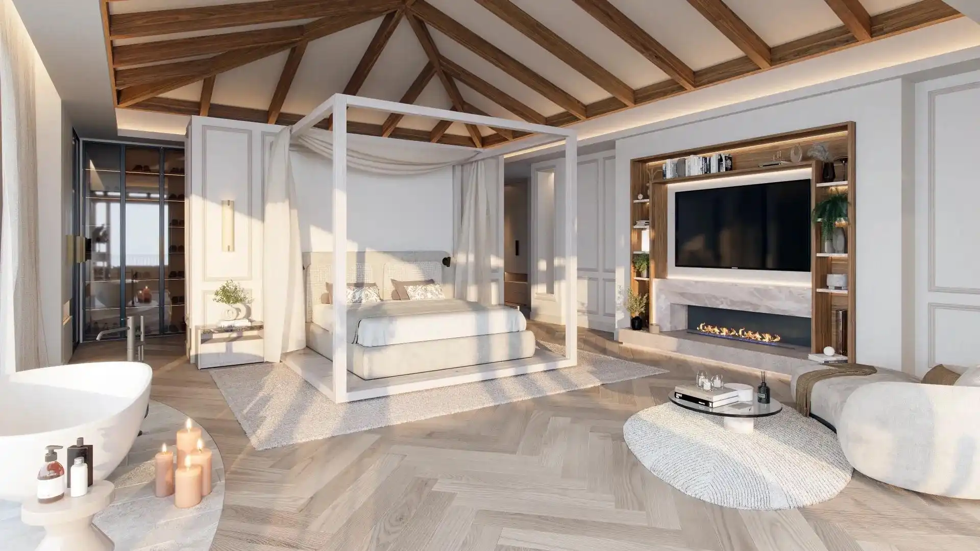 Sala de estar de Casa o chalet en venta en Benahavís