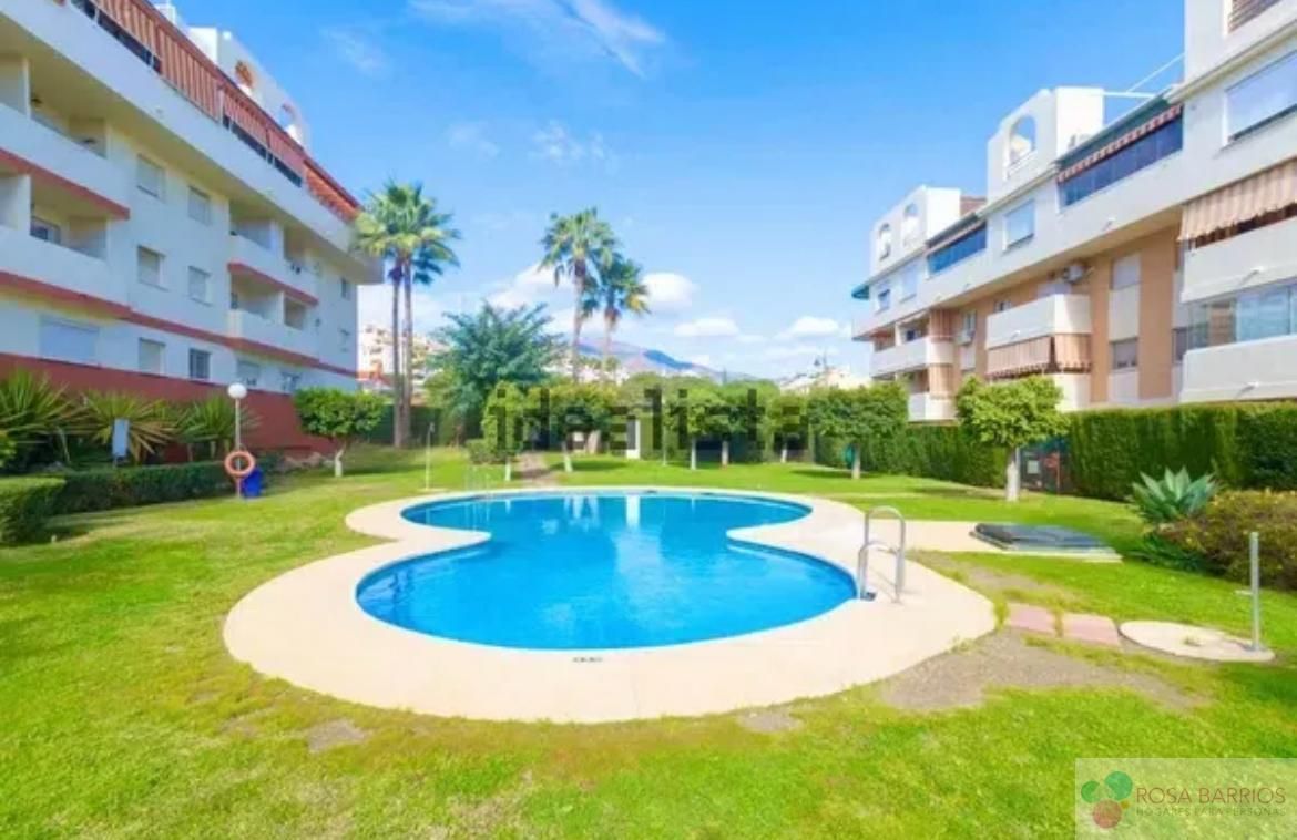 Garden of Flat for sale in Estepona  with Air Conditioner and Furnished