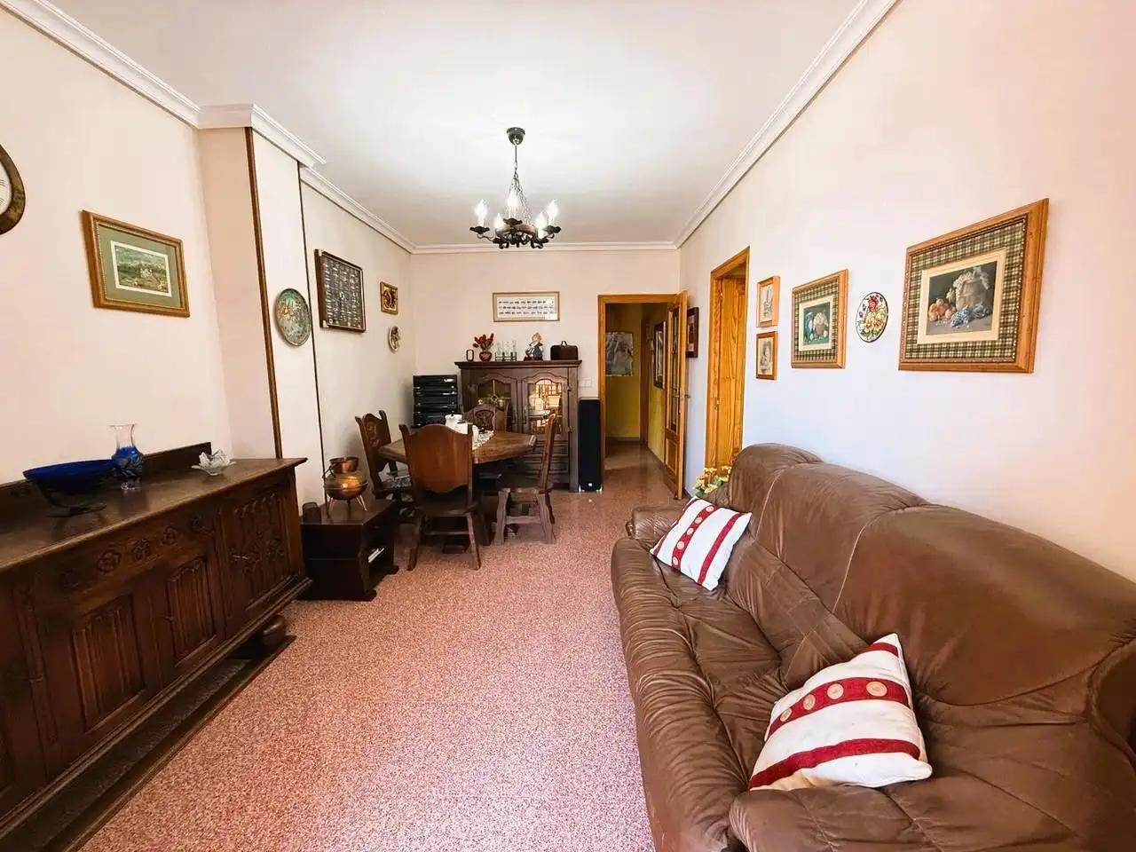 Sala de estar de Piso en venta en Elche / Elx con Aire acondicionado, Jardín privado y Terraza