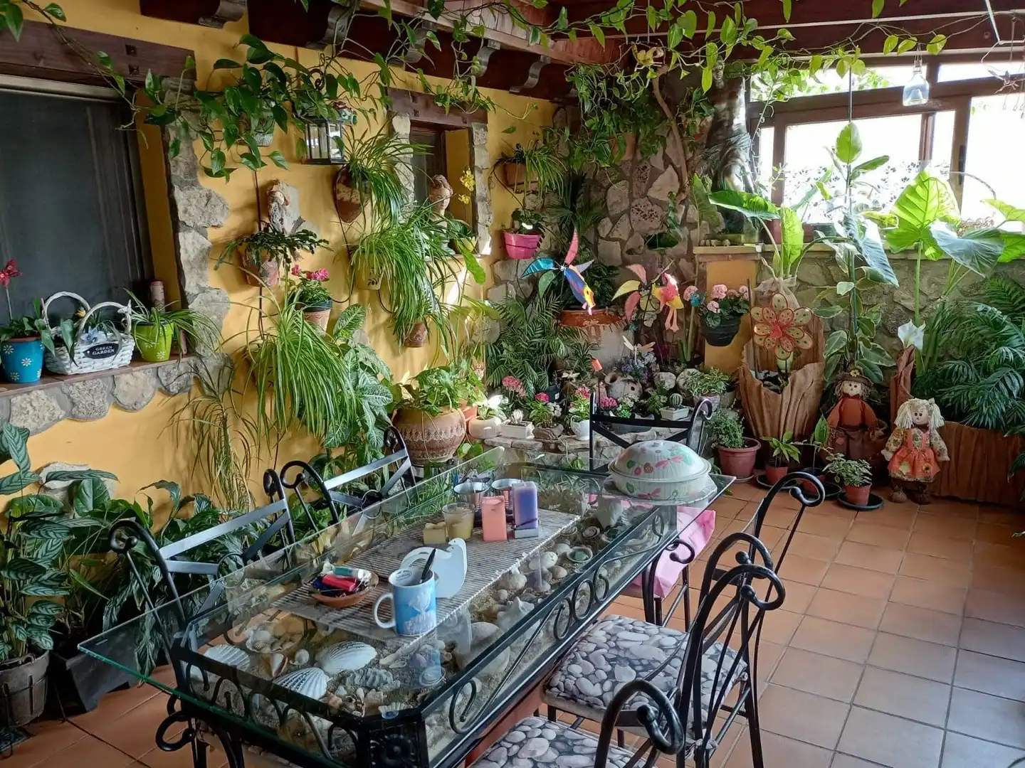 Terraza de Casa adosada en venta en Lanaja con Aire acondicionado y Calefacción