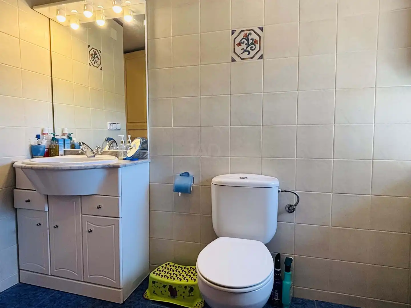 Badezimmer von Einfamilien-Reihenhaus zum Verkauf in Cervià de Les Garrigues mit Heizung und Terrasse