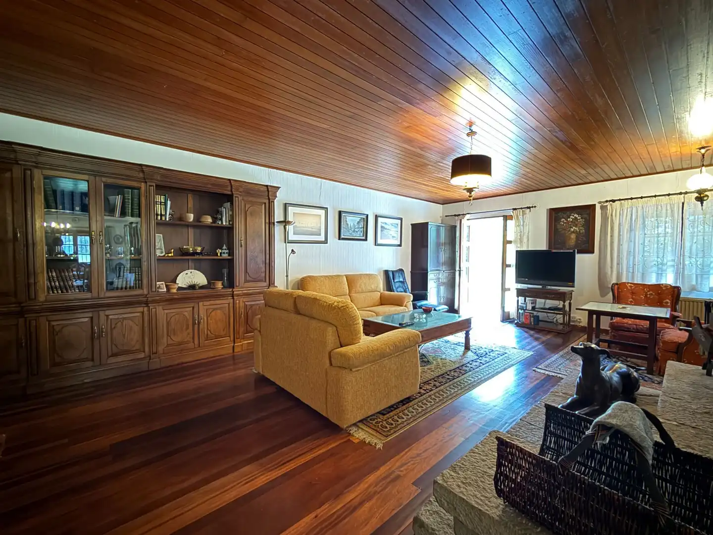 Sala de estar de Casa o chalet en venta en Muxía con Calefacción y Jardín privado