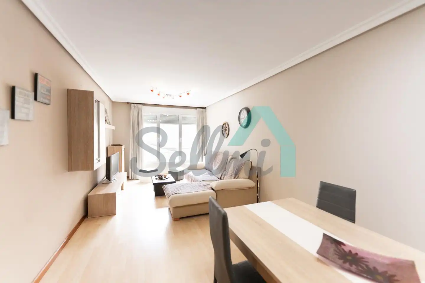 Sala de estar de Piso en venta en Mieres (Asturias) con Calefacción y Trastero