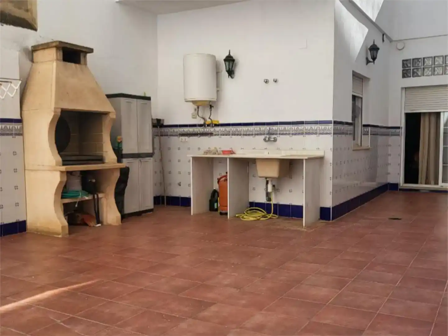 Cocina de Casa adosada en venta en Real con Trastero y Balcón