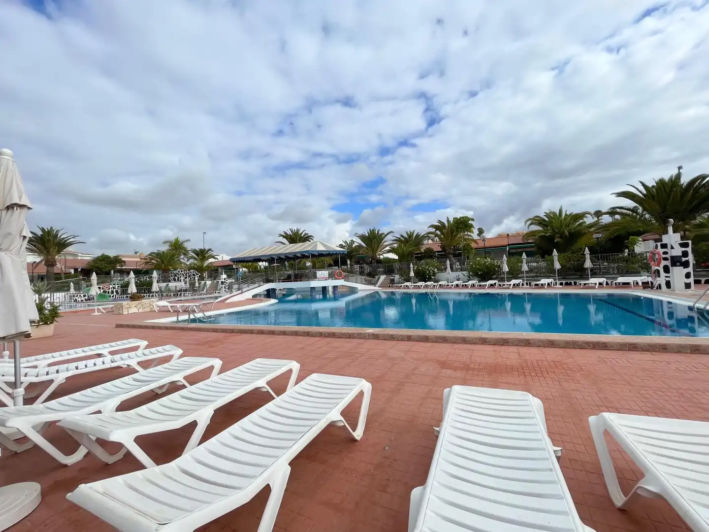 Swimming pool of Houses for rent in San Bartolomé de Tirajana  with Air Conditioner, Terrace and Furnished