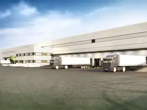 Vista exterior de Nave industrial de alquiler en Picassent