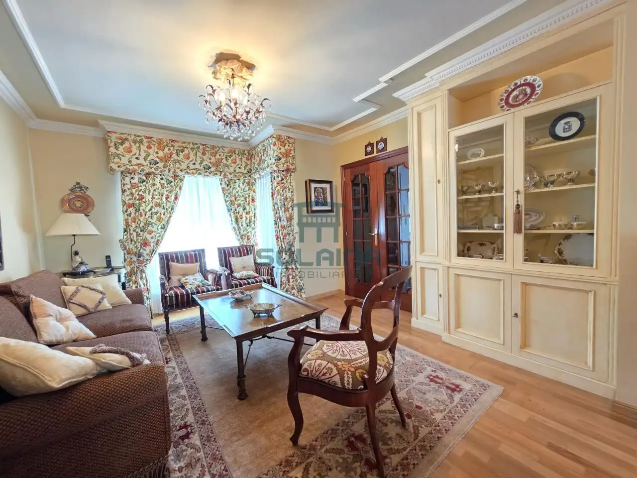 Living room of Detached homes for sale in Ourense Capital   with Heating, Private garden and Furnished