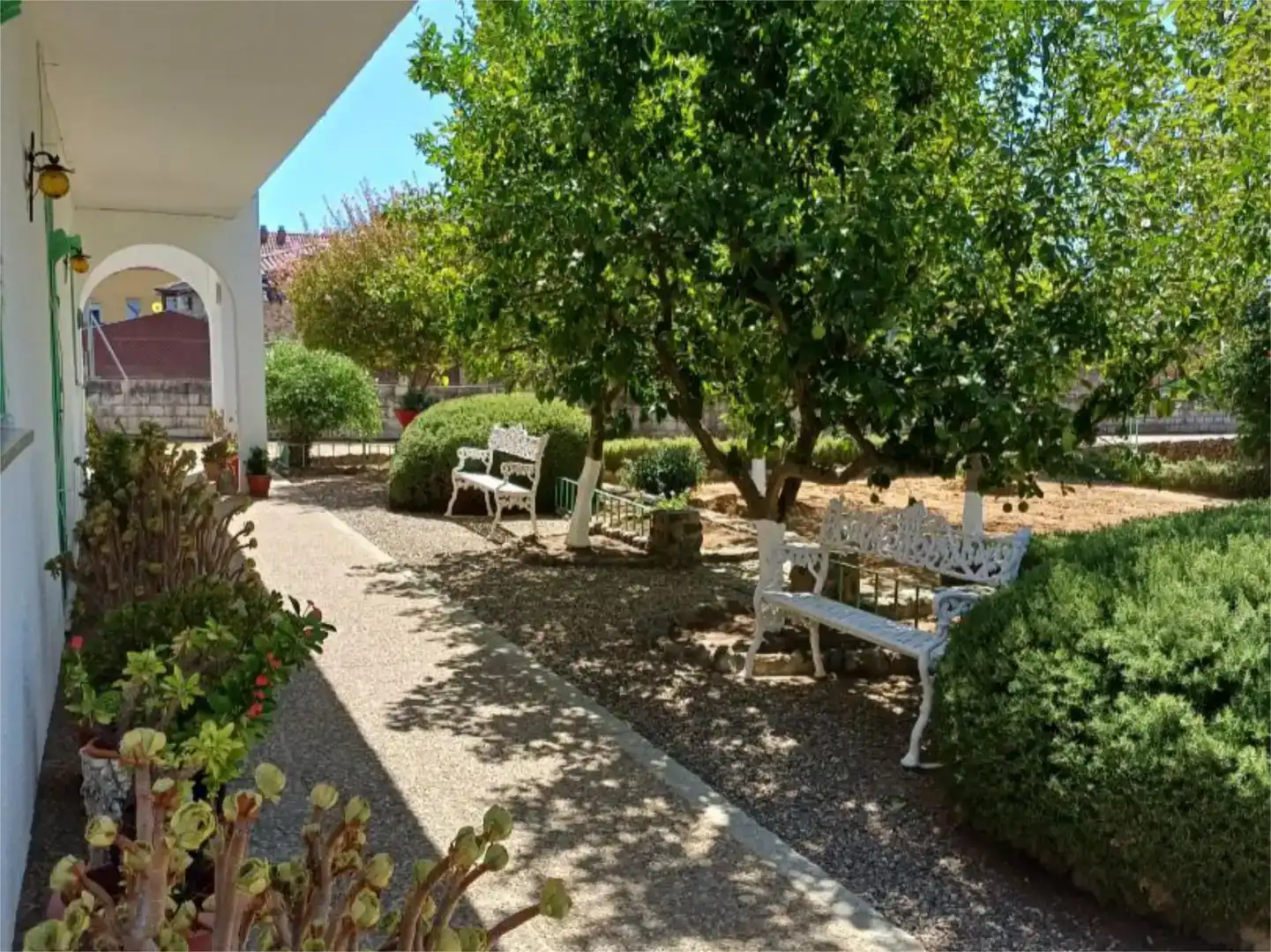 Terraza de Piso en venta en El Castillo de las Guardas con Jardín privado, Trastero y Piscina