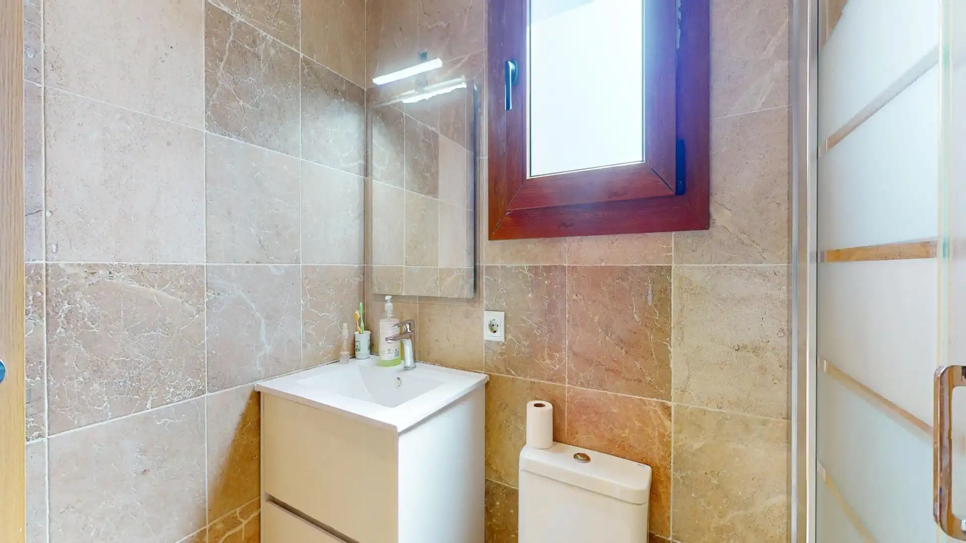Bany de Casa o xalet en venda en  Palma de Mallorca amb Aire condicionat, Jardí privat i Piscina