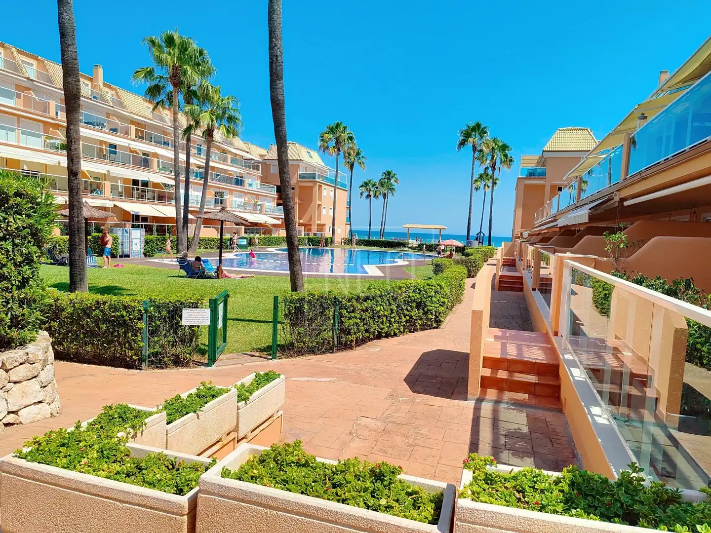 Exterior view of Flat for sale in Dénia  with Air Conditioner, Private garden and Terrace
