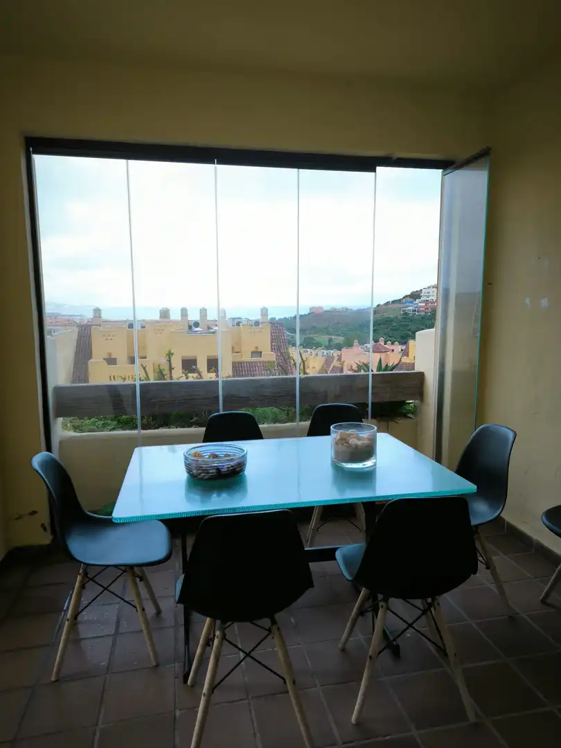 Comedor de Apartamento en venta en Manilva con Aire acondicionado, Terraza y Trastero