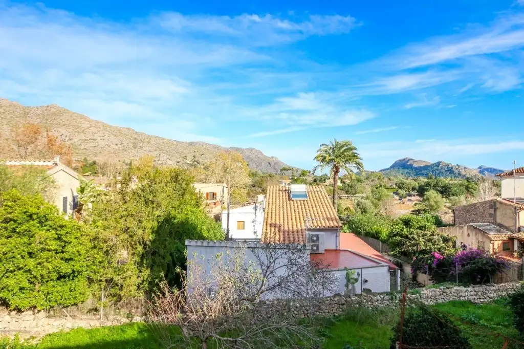 Vista exterior de Casa adosada en venta en Pollença con Terraza