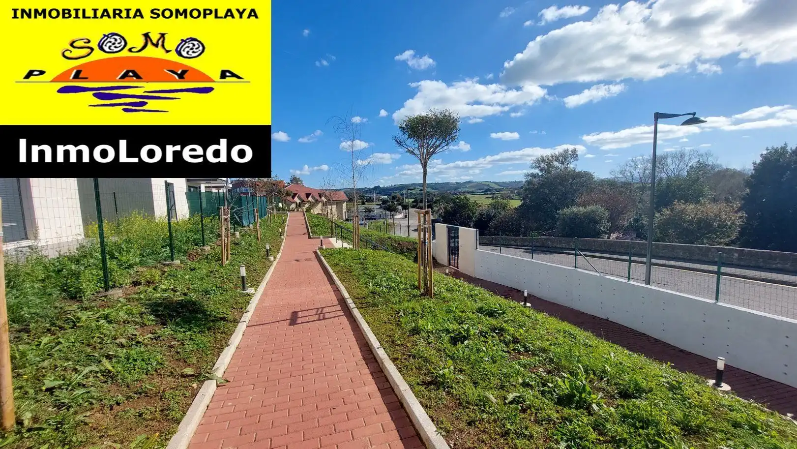 Außenansicht von Wohnung zum Verkauf in Ribamontán al Mar mit Heizung, Privatgarten und Terrasse