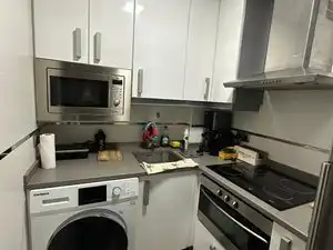Kitchen of Apartments for rent in Madrid  with Air Conditioner, Heating and Parquet flooring