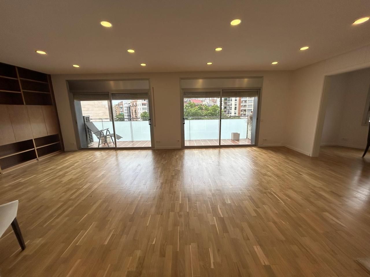 Sala d'estar de Pis de lloguer en  Barcelona Capital amb Terrassa