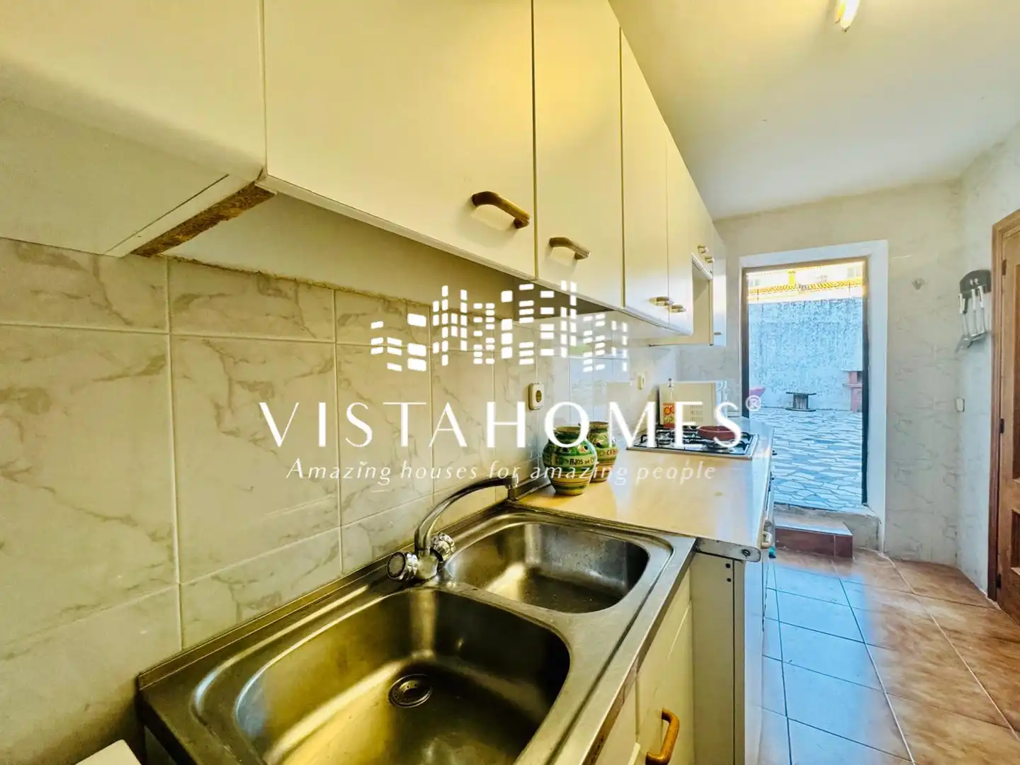 Cocina de Casa adosada en venta en Chinchón con Calefacción, Jardín privado y Terraza