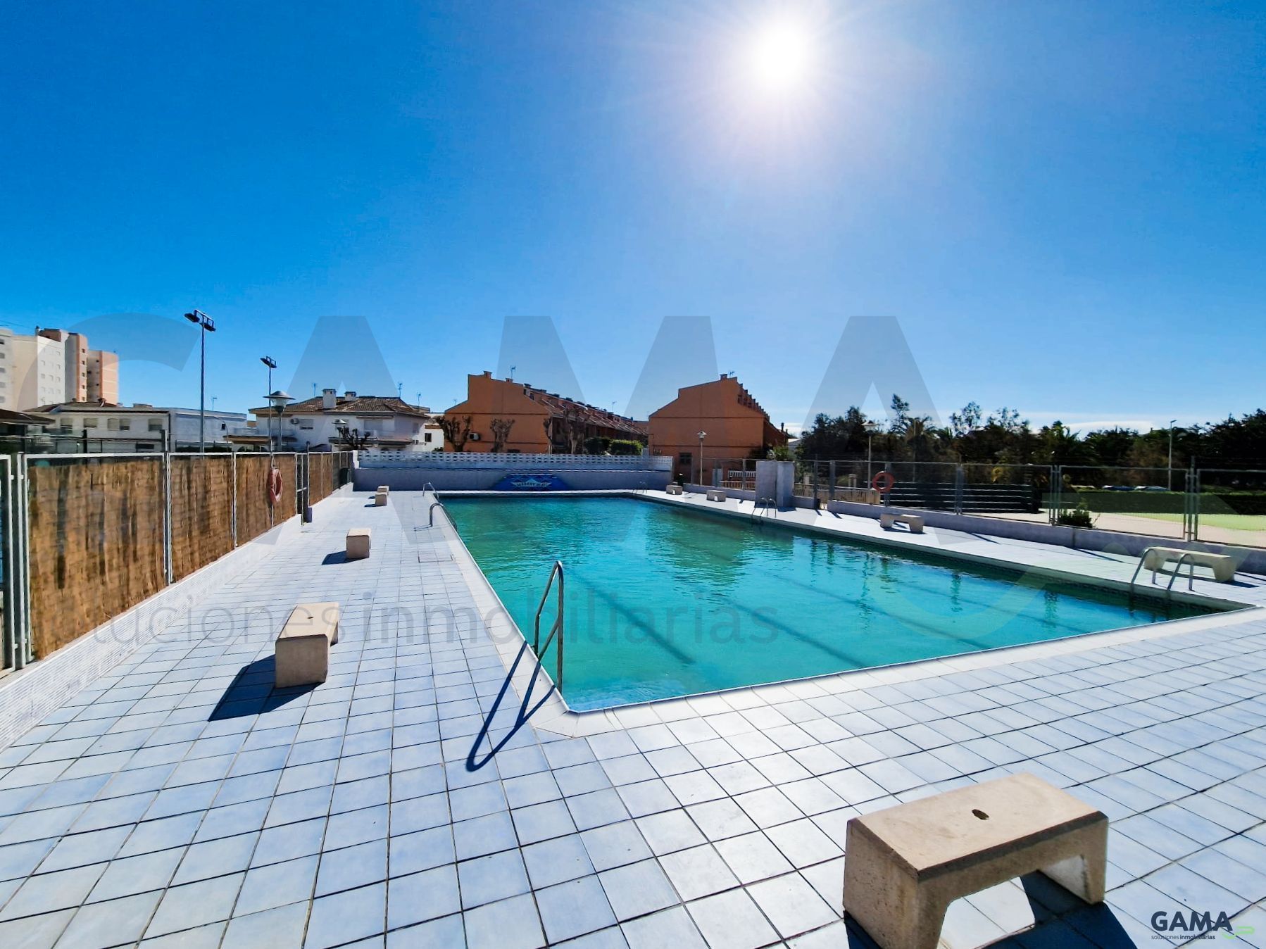 Piscina de Apartament en venda en Sueca amb Aire condicionat, Jardí privat i Terrassa