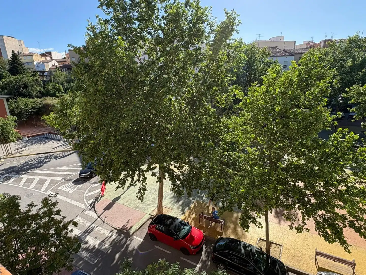 Vista exterior de Piso de alquiler en Ontinyent con Alarma